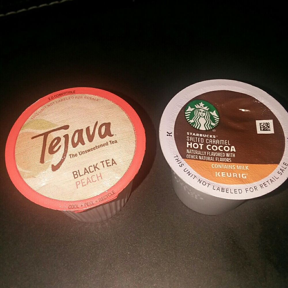 72 K cups Hot Tea and Hot Chocolate